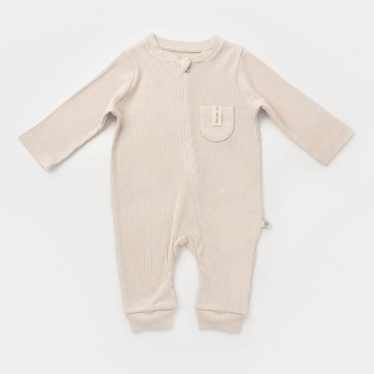 Bibaby Organik Tulum Patiksiz Soft Modal Bej