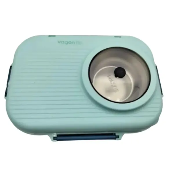 Vagonlife Çelik Beslenme Kabı 900 ml Mavi