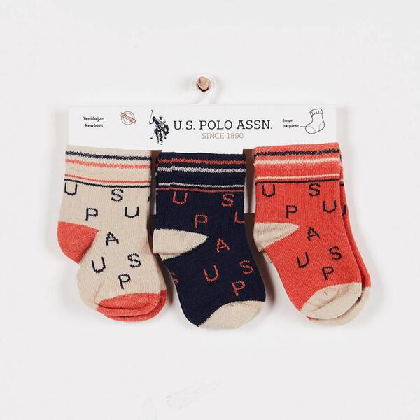 U.S. Polo Çorap Soket Kum - Lacivert