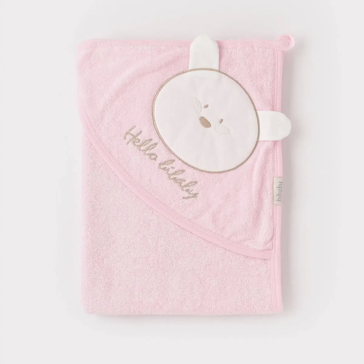 Bibaby Havlu New Hello Pembe