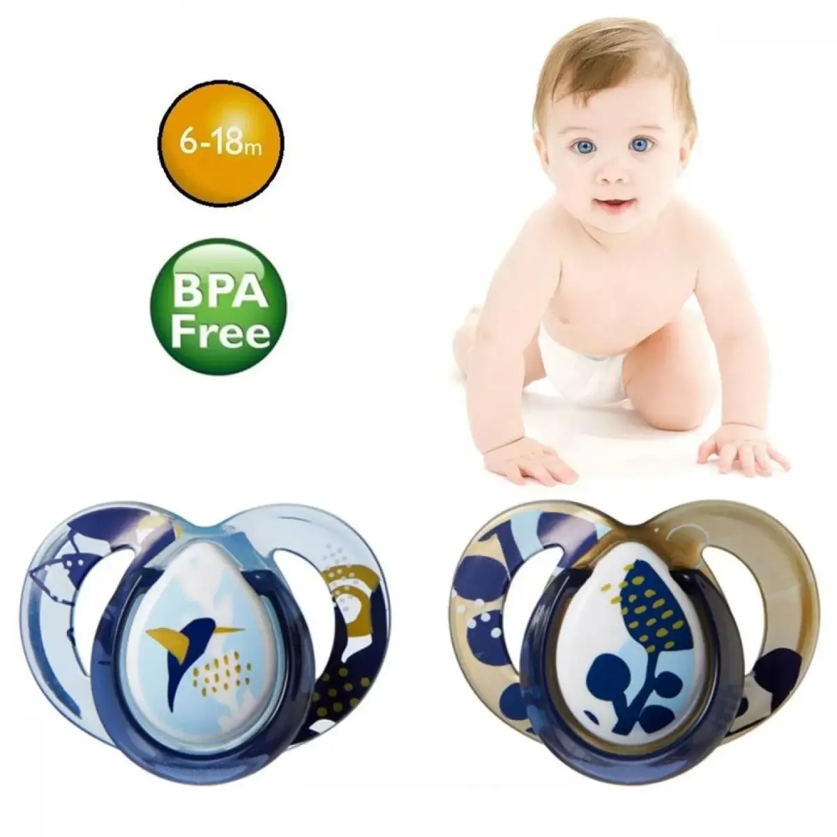 Tommee Tippee Moda Emzik 2li 6-18 Ay