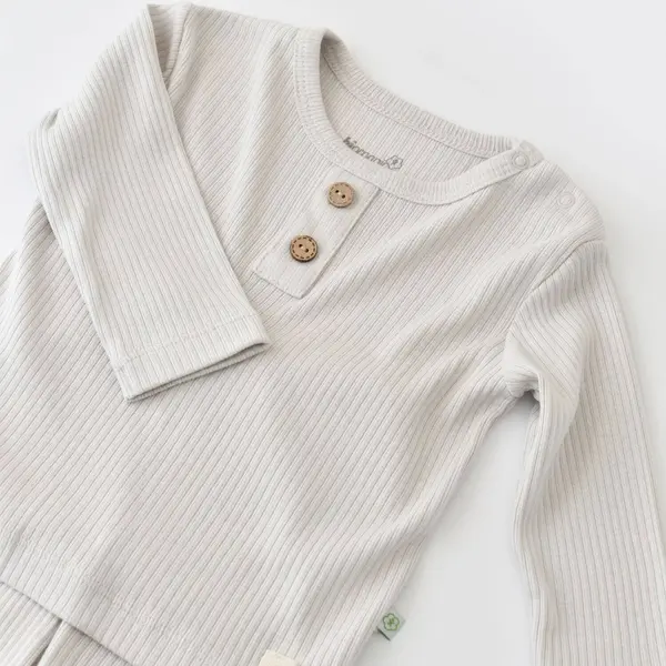 Bibaby Organik 2li Takım Relax Modal Gri