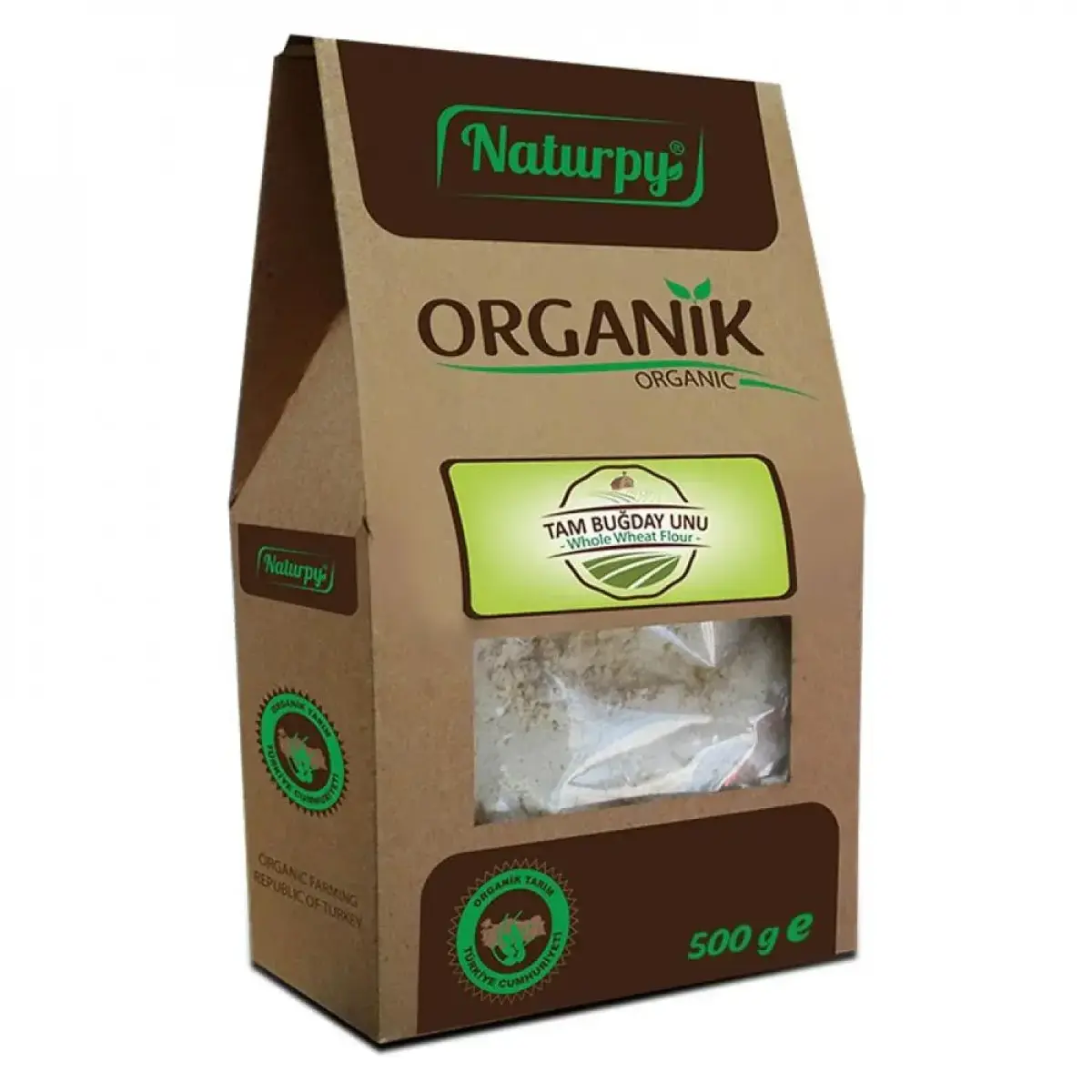 Naturpy Organik Tam Buğday Unu 500 gr