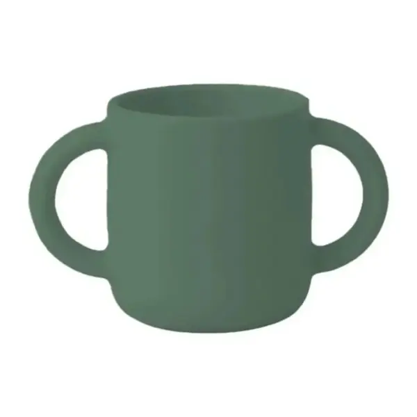 BM Care Kulplu Mini Bardak Yeşil