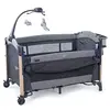 Prego 8069 Elips Plus Anne Yanı Oyun Parkı 70x120 cm Gri