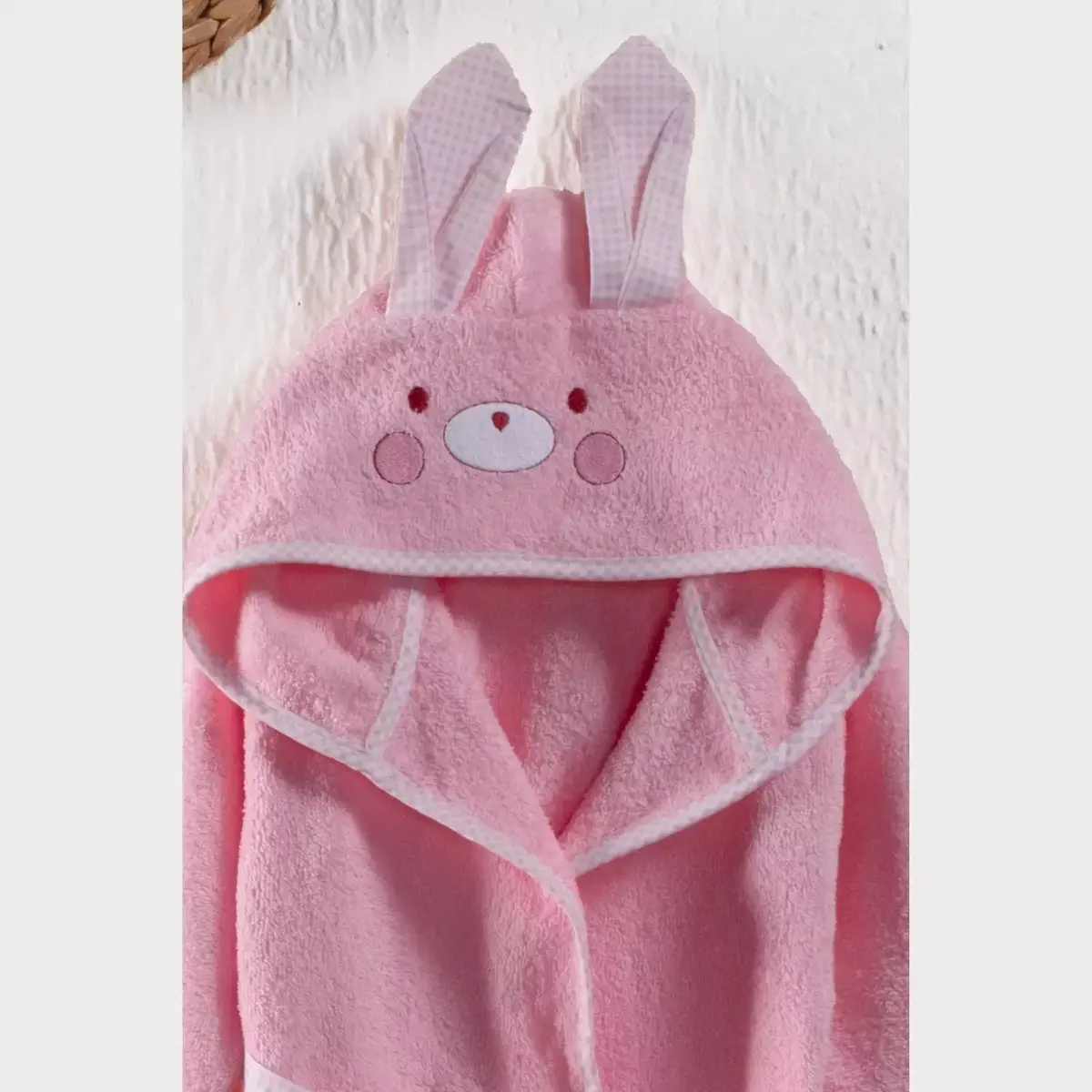 Kidboo Bornoz Seti 3lü Tavşan Pembe