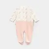 Bibaby Organik Tulum The Flowers Ekru - Pembe