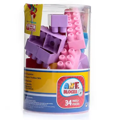 Ant Blocks Pastel Ast.34 Parça