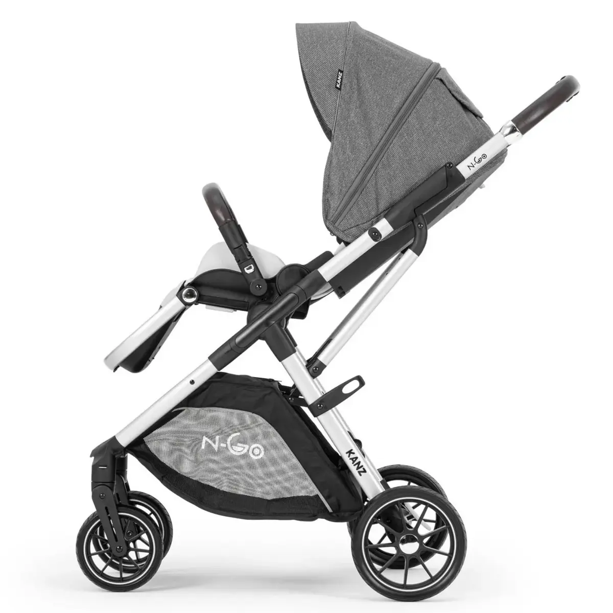 Kanz N-Go Travel Sistem Bebek Arabası Gri