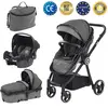 Duux Gator Travel Sistem Bebek Arabası Anthracite