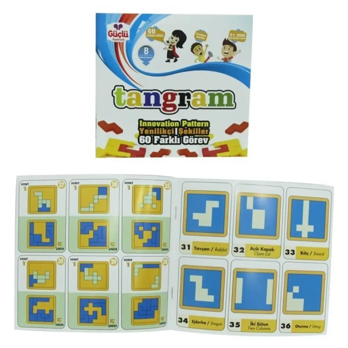 Tangram B Yenilikçi Şekiller