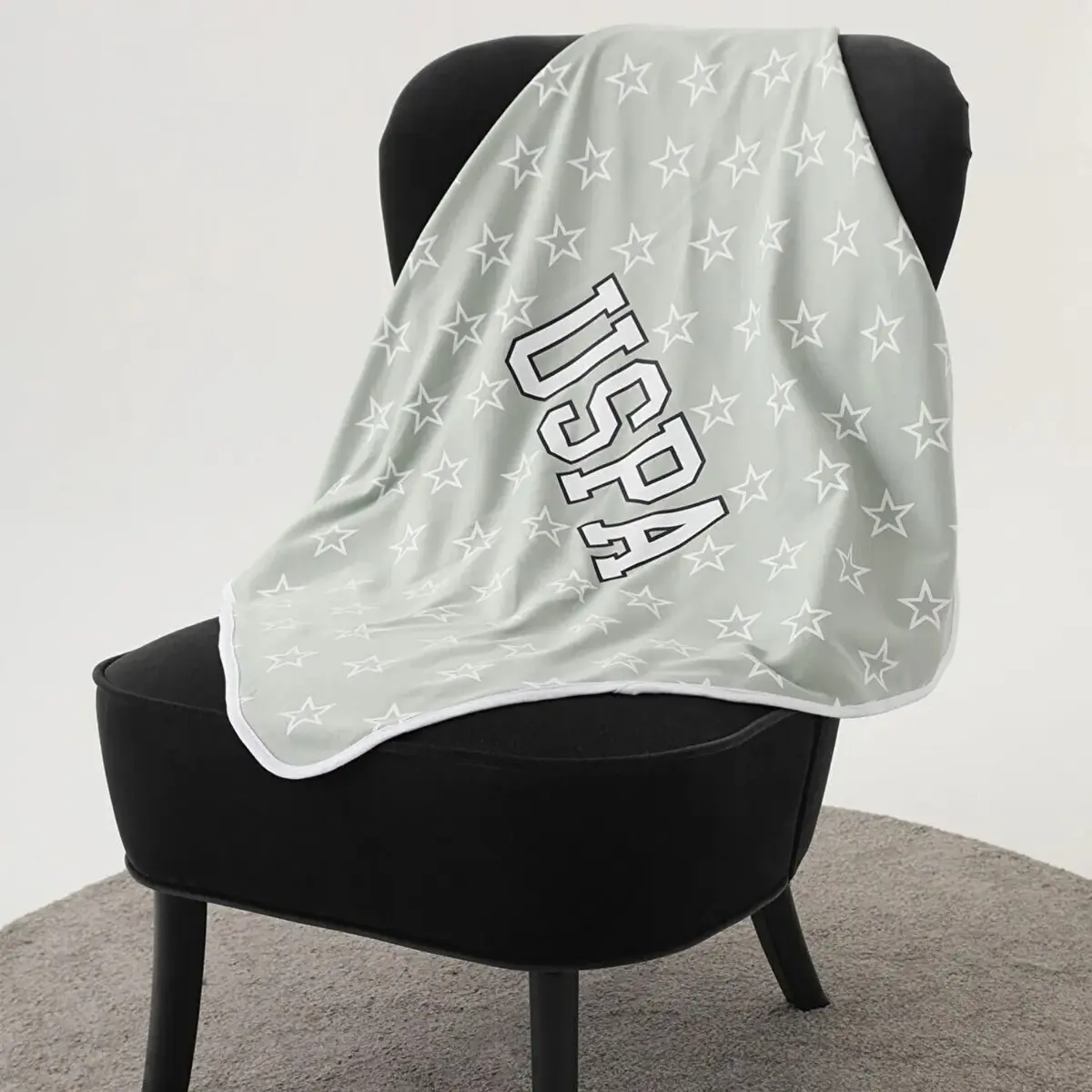 U.S. Polo Battaniye Yeşil