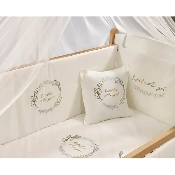 Meltem Kids Mia Beşik 60x120 Naturel-Angel