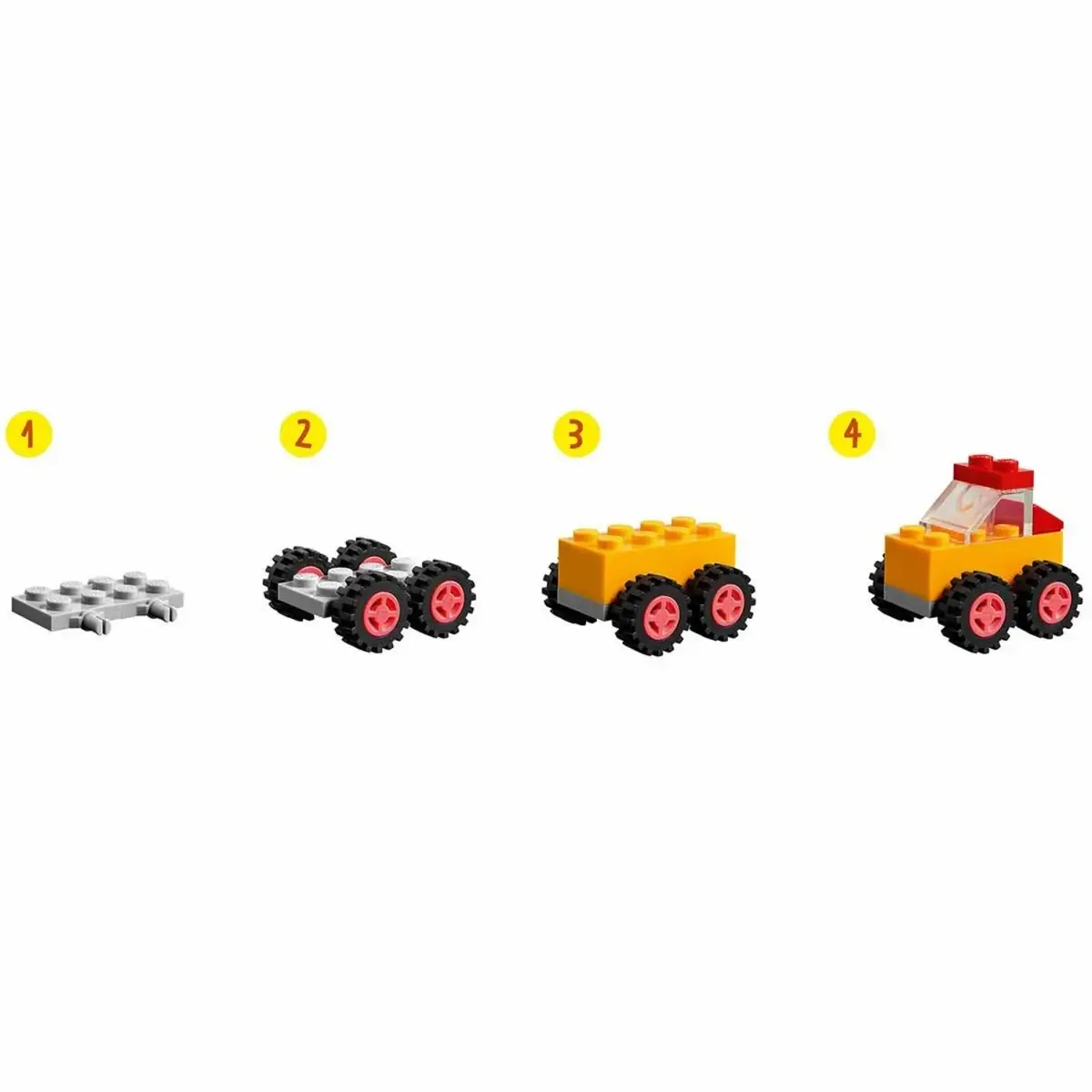 LEGO Classic Yapım Parçaları ve Tekerlekler 11014