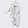 Bibaby Tulum Triko Welsoft Desenli Gri