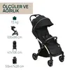 Chicco Goody XPlus Kabin Bebek Arabası Black Re_Lux