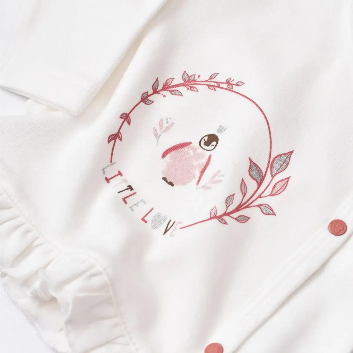 Bibaby Hastane Çıkışı 5li Organik Little Love Rose Dry