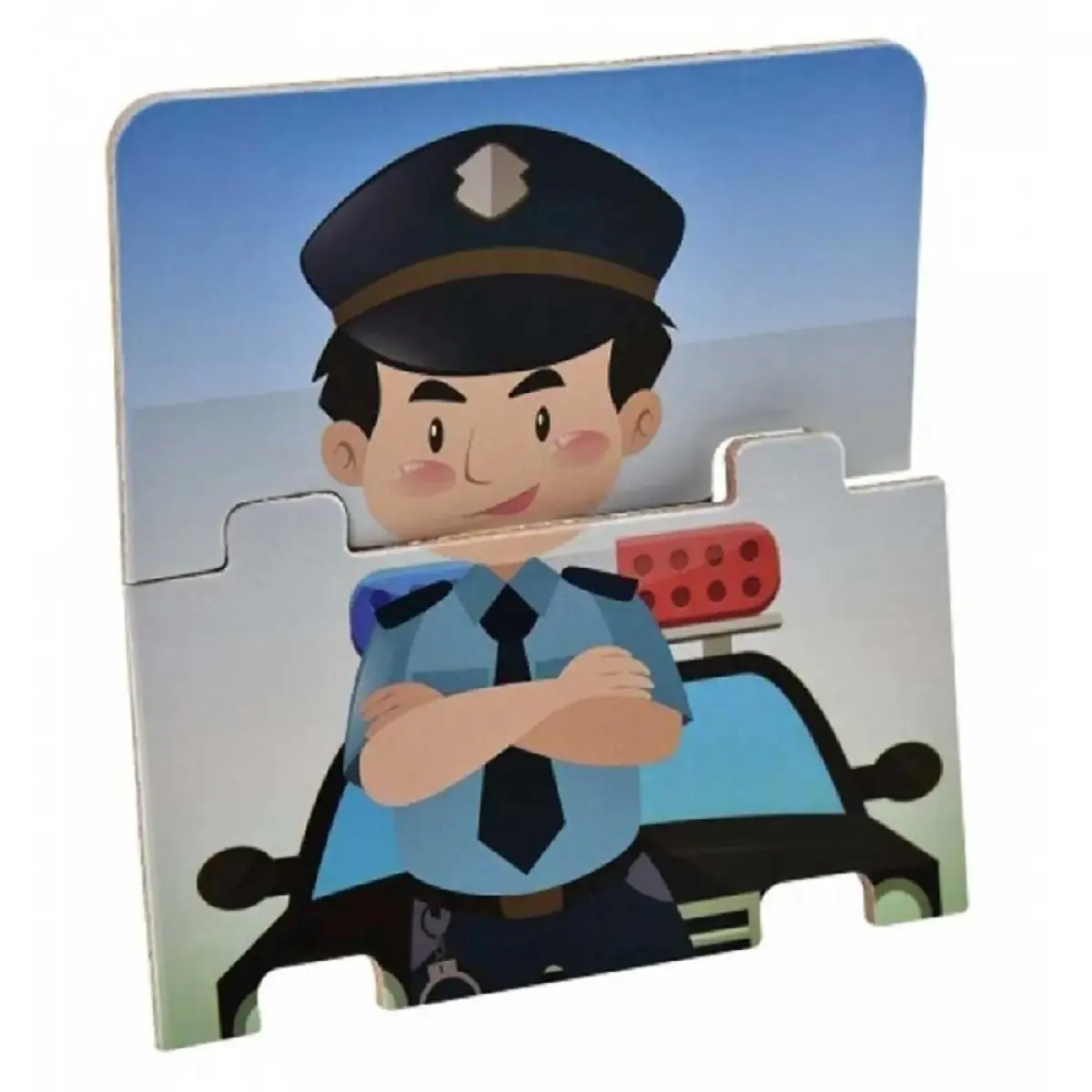 Playwood Eğitici Ahşap Puzzle Meslekler