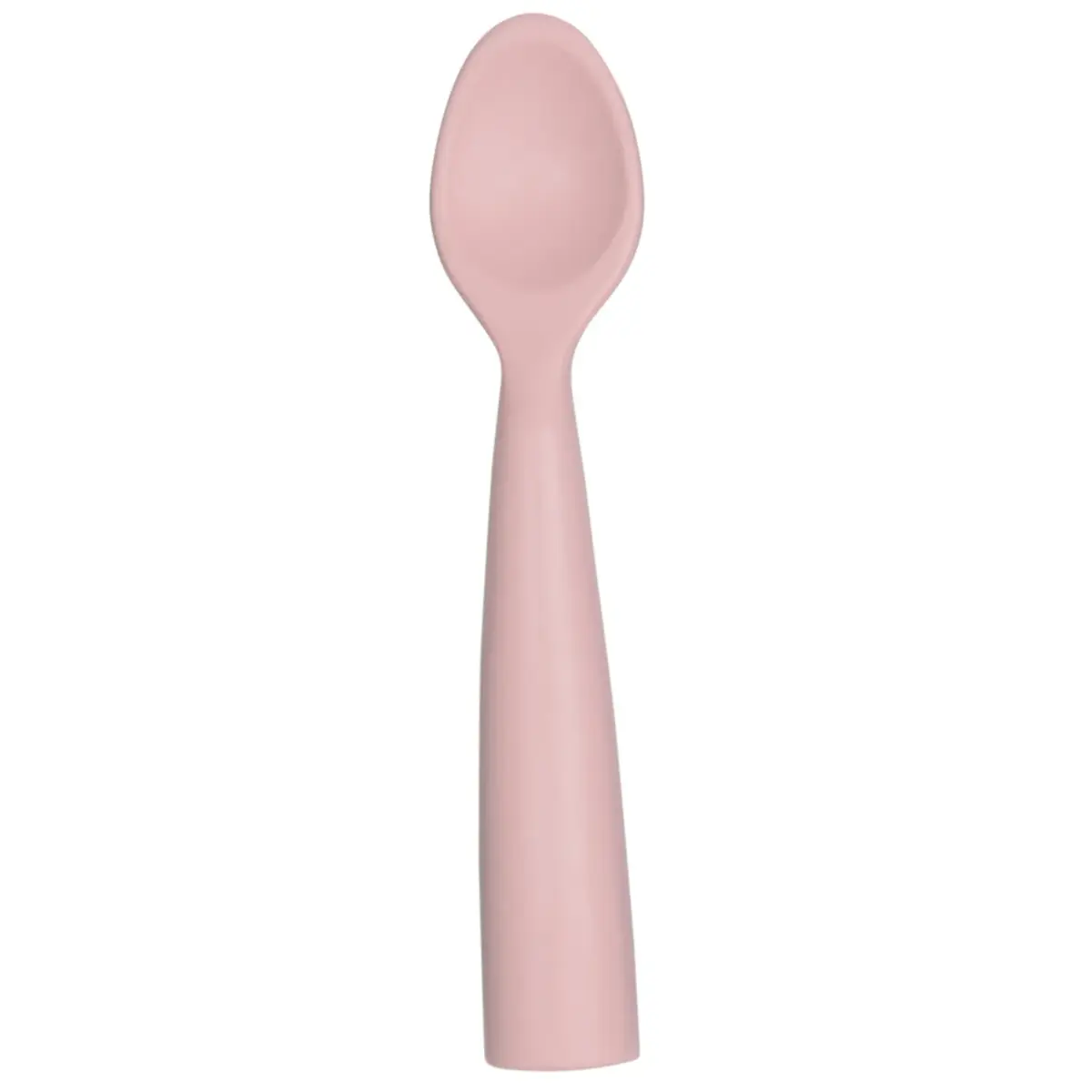 OiOi Silikon Mama Kaşığı Nam Nam 6+ Ay Pinky Pink