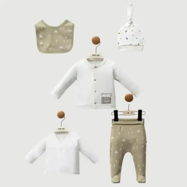 Moi Noi Hastane Çıkışı 5li Haki