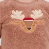 Arnetta Anne - Kız Pijama Takımı Sütlü Kahve