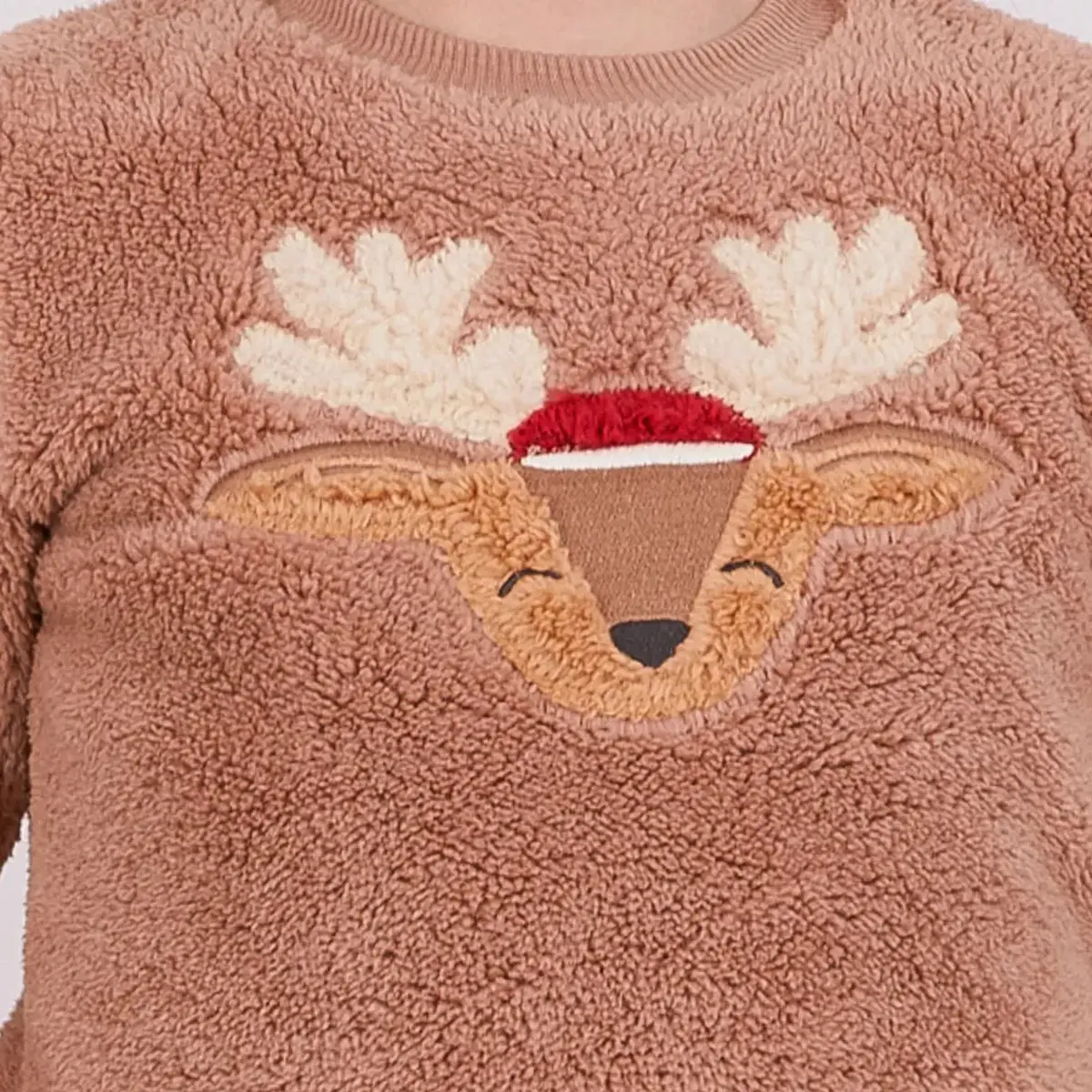 Arnetta Anne - Kız Pijama Takımı Sütlü Kahve