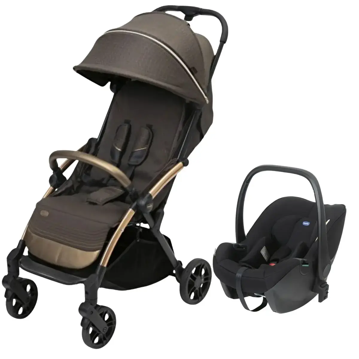 Chicco Goody XPlus Kabin Travel Sistem Bebek Arabası Bronze Lizard Re_Lux