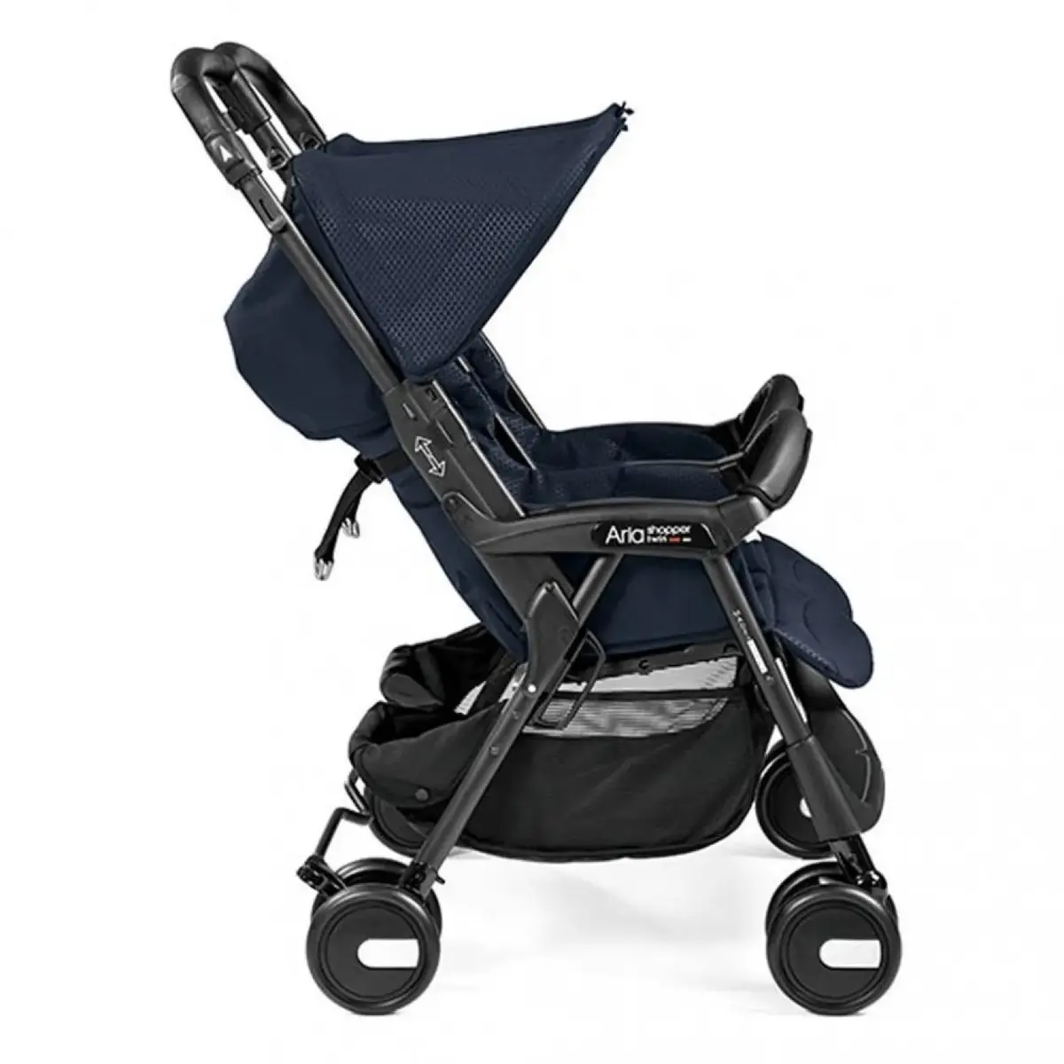 Peg Perego Aria Shopper Twin Bebek Arabası Mod Navy