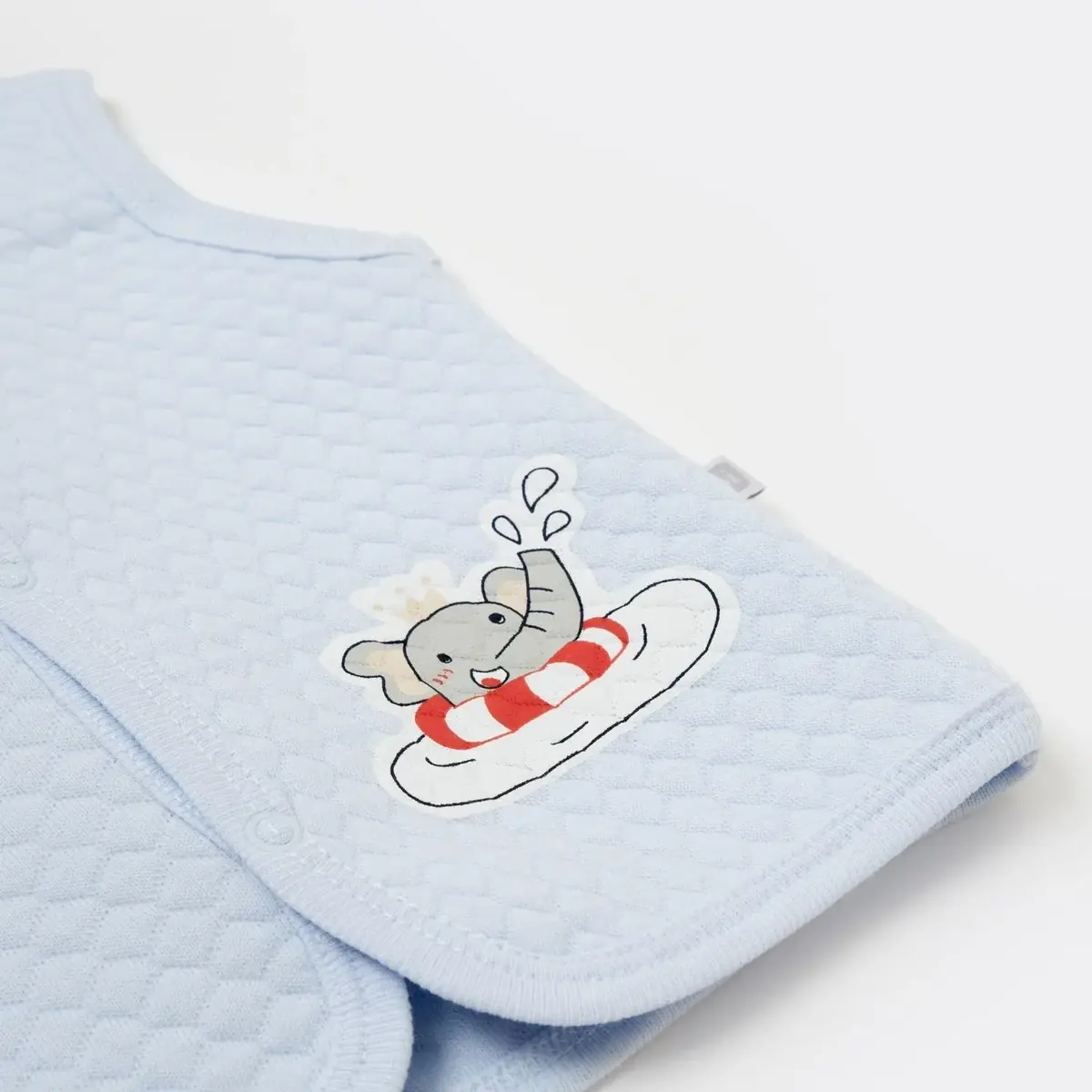 Bibaby Yelek Kapitone Swimming Elephant Mavi