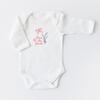 Bibaby Organik Zıbın Takımı Wild Flowers Prematüre Coral