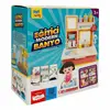 Eğitici Modern Banyo Lavabo Sesli Ve Müzikli Pembe