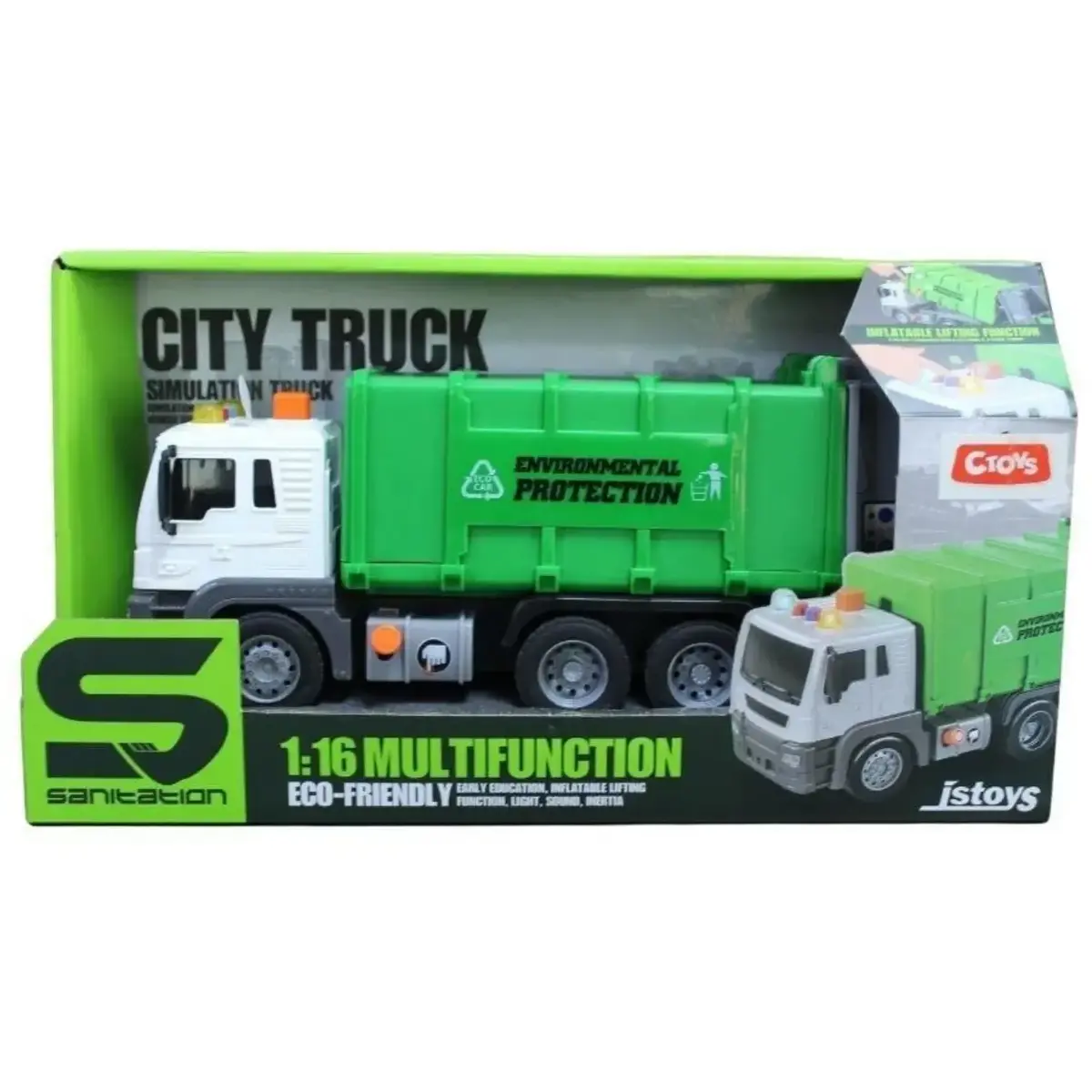 Işıklı Sesli Çöp Kamyonu 1:16