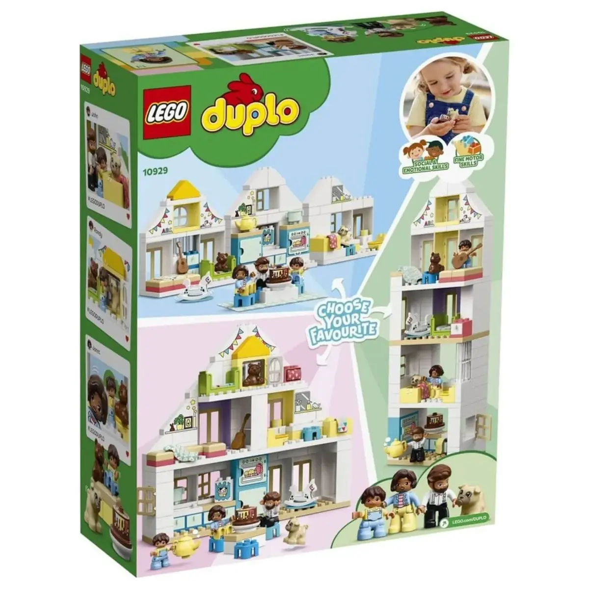 LEGO Duplo Town Modüler Oyun Evi 10929