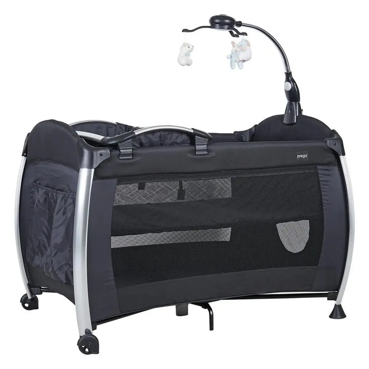 Prego 8060 Elegance Oyun Parkı 70x110 cm Siyah Prego 8060 Elegance Oyun Parkı 70x110 cm Siyah