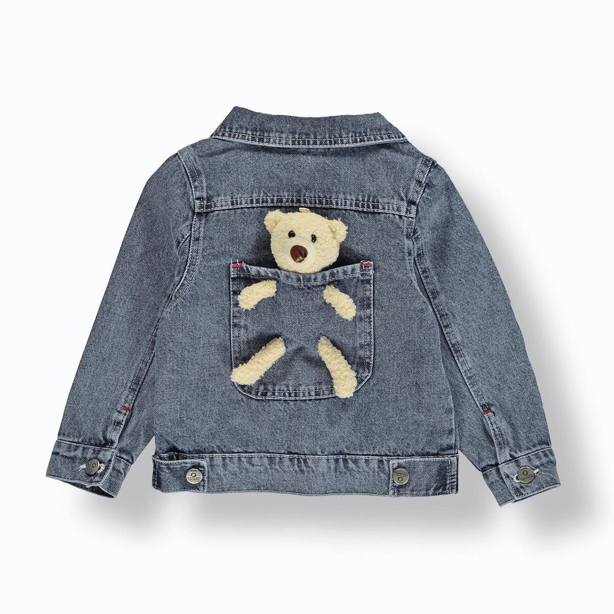 Overdo Ceket Ayıcıklı Kot