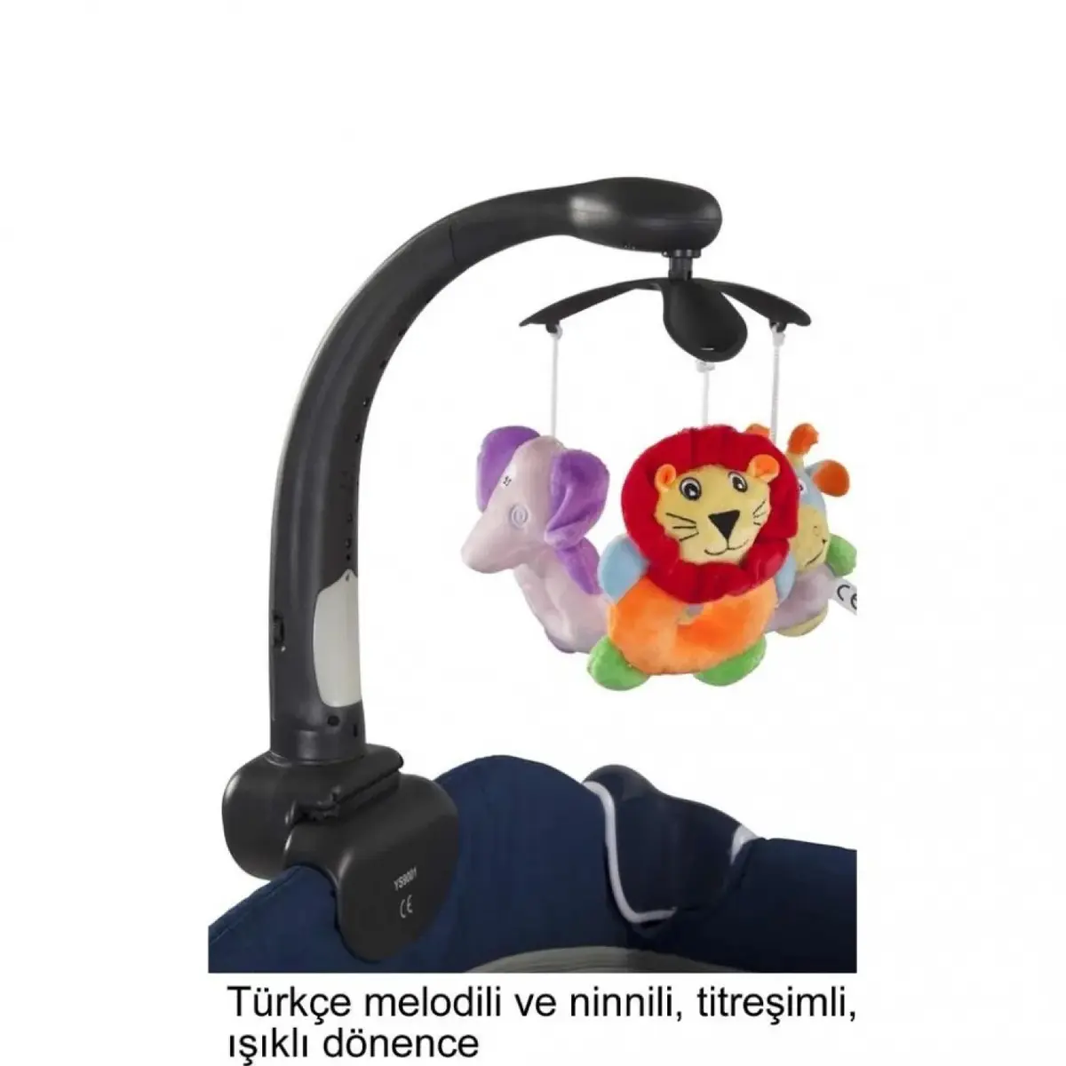 Kraft Calipso Elite Dönenceli Oyun Parkı 70X120 cm Lacivert