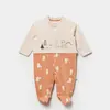 Bibaby Organik Tulum Cool Lines Bunny Bej - Hardal