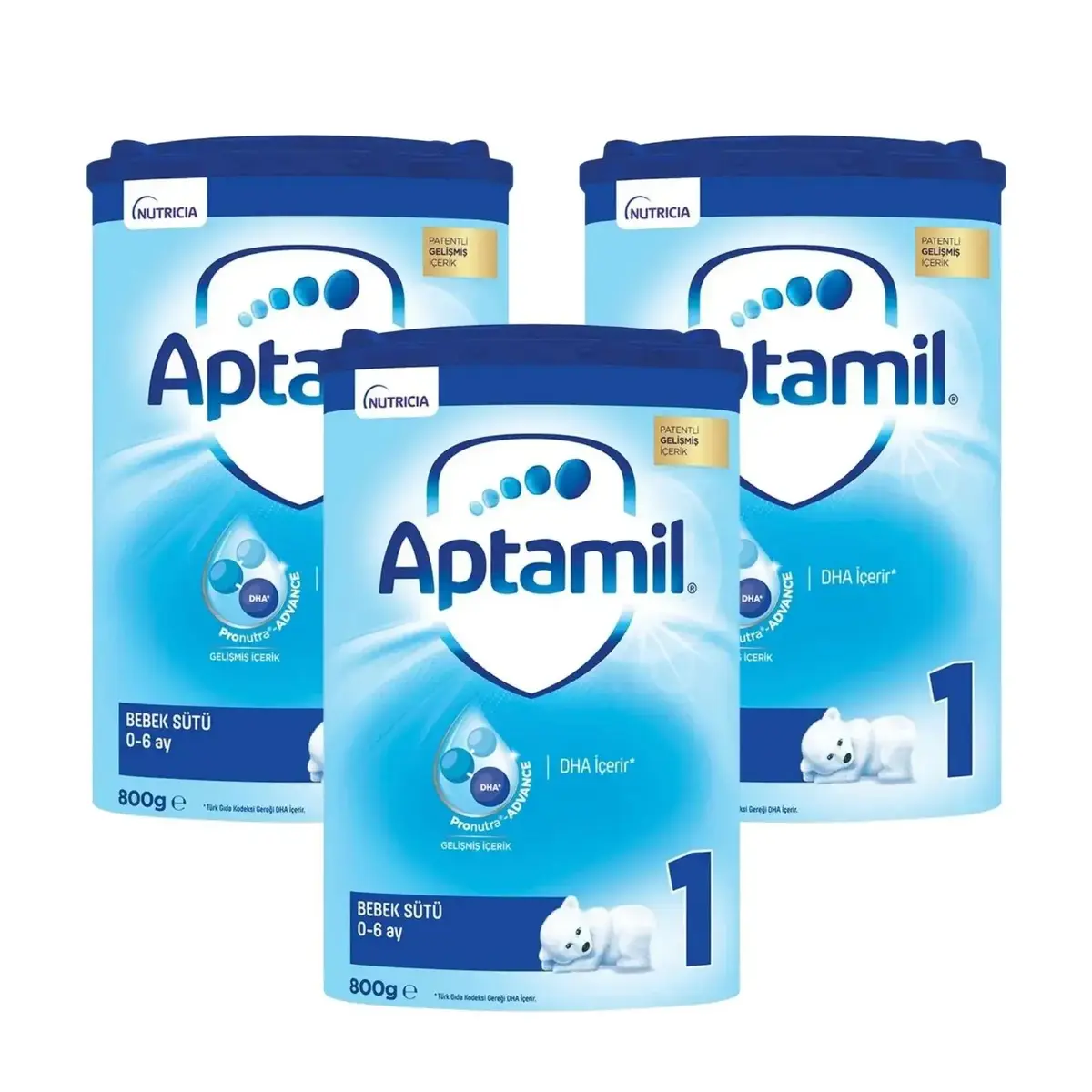 Aptamil 1 Devam Sütü 800 Gr x3