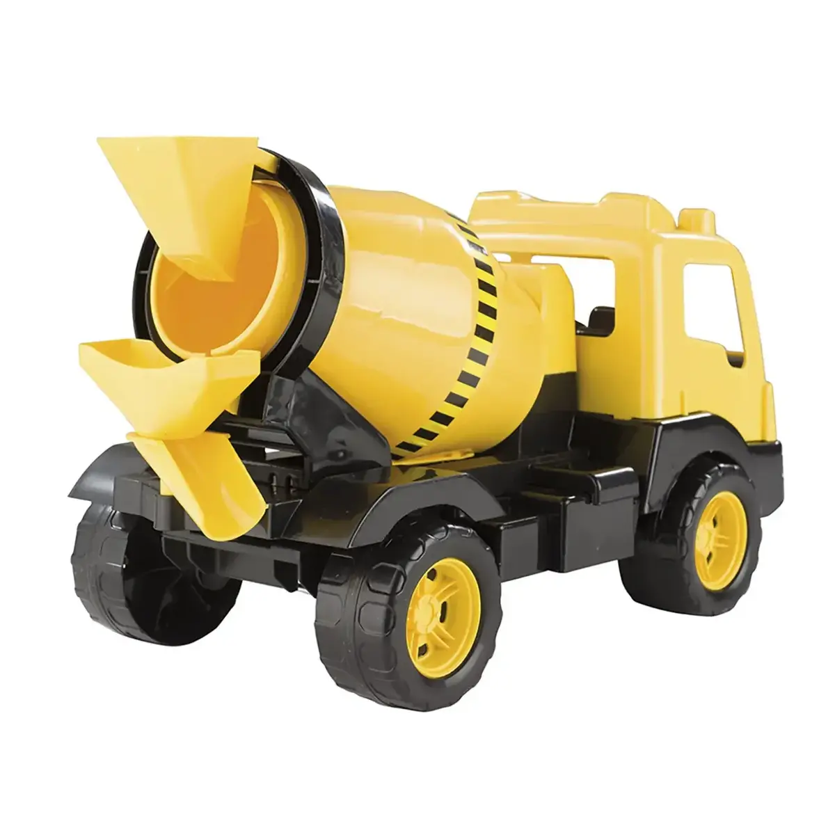 Dolu Çimento Kamyonu Pencereli Kutuda 42 Cm Sarı