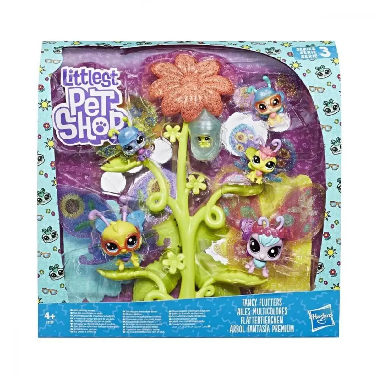 Littlest Pet Shop Süslü Kelebek Miniş Ailesi