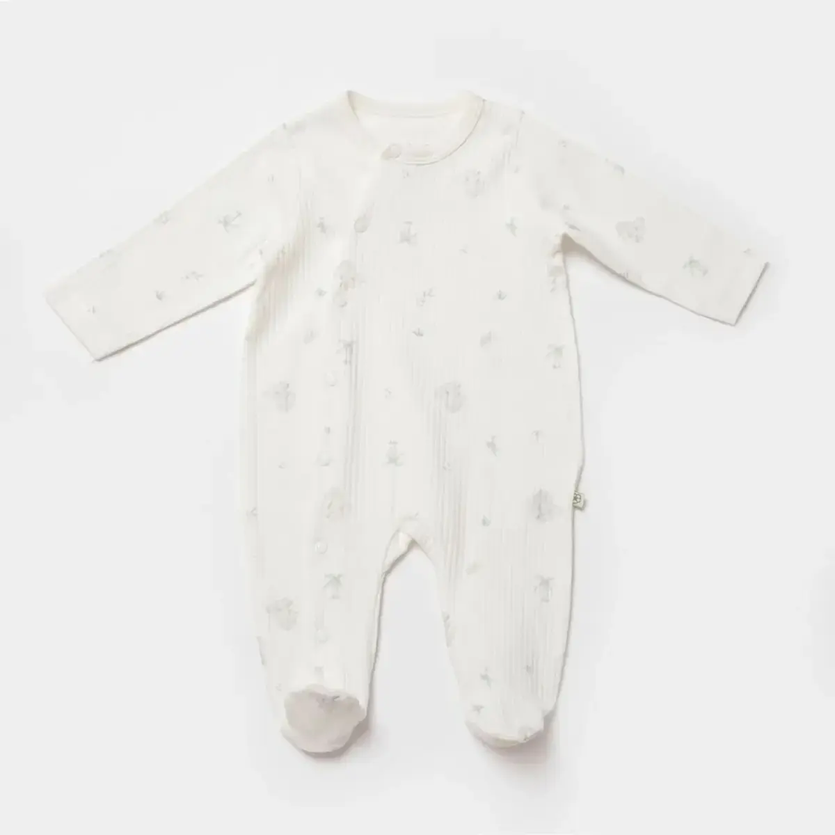 Bibaby Organik Tulum Takımı 4lü Koala Jungle Gri