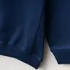 Winimo Sweatshirt Parçalı Basic Lacivert
