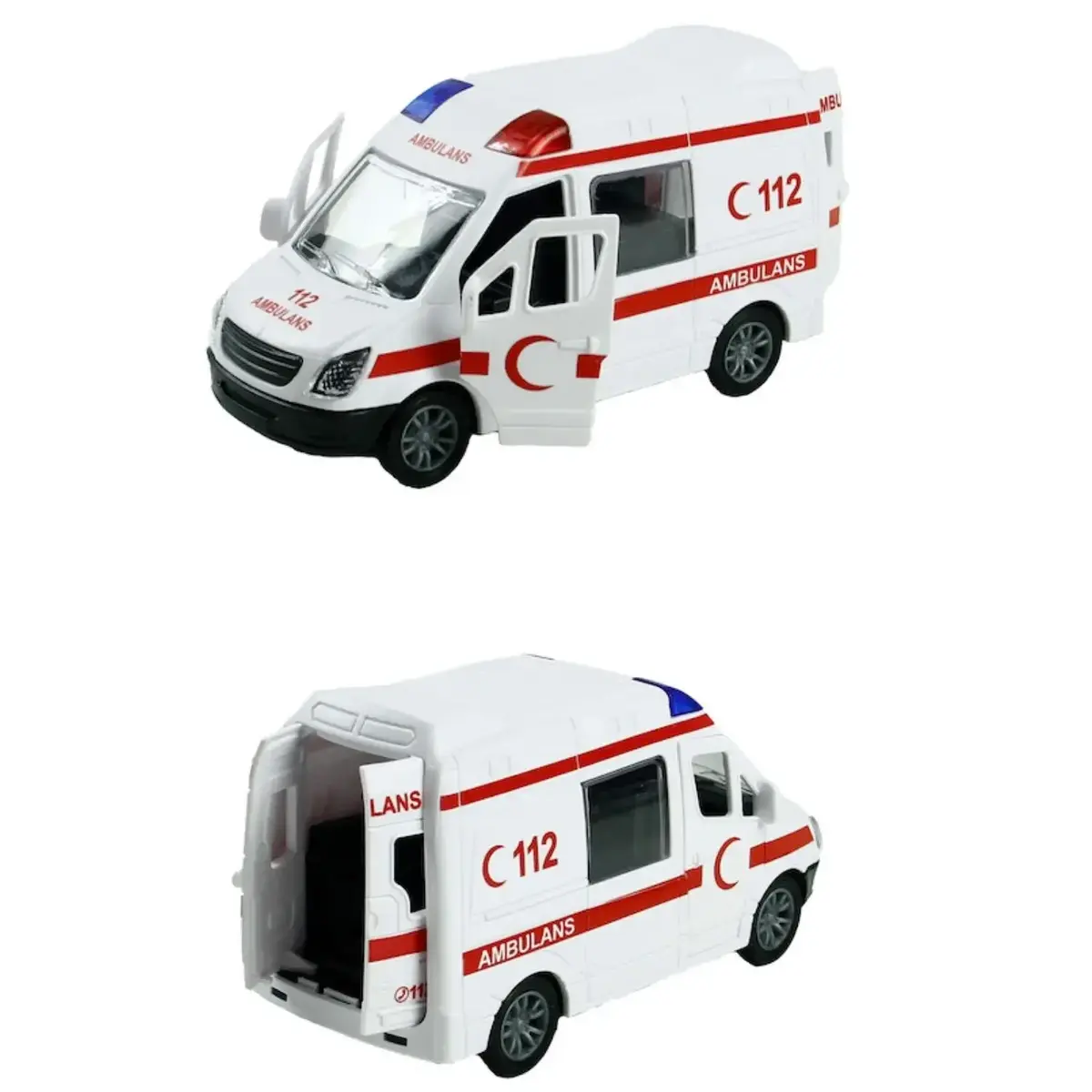 Vardem Sürtmeli Ambulans, İtfaiye, Polis, Jandarma Araçları 1:32 