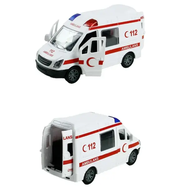 Vardem Sürtmeli Ambulans, İtfaiye, Polis, Jandarma Araçları 1:32 
