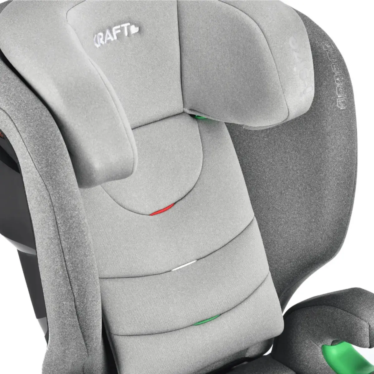 Kraft Rio Fix Oto Koltuğu 15-36 Kg Grey