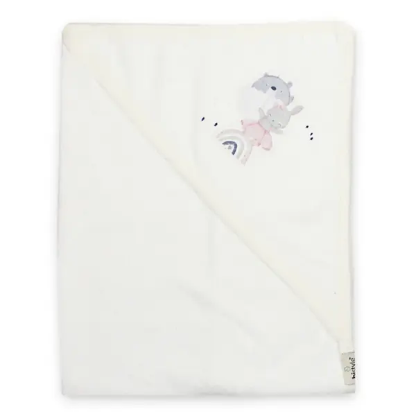 Bistyle Havlu Rabbit In Love Pembe