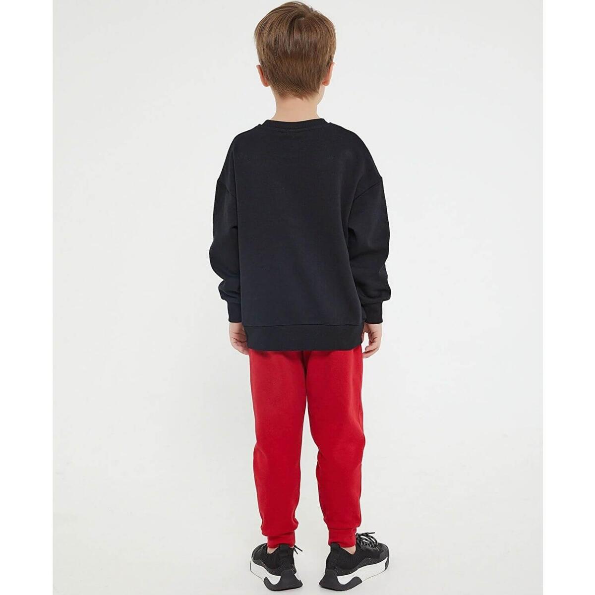 Spider Man Eşofman Takımı Siyah