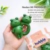 Hubble Doğal Bebek Diş Kaşıyıcı Ve Oyuncağı Kurbağa