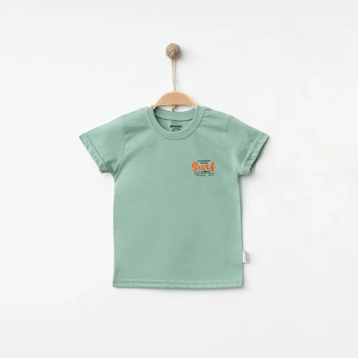 Winimo T-Shirt Surf Baskılı Yeşil