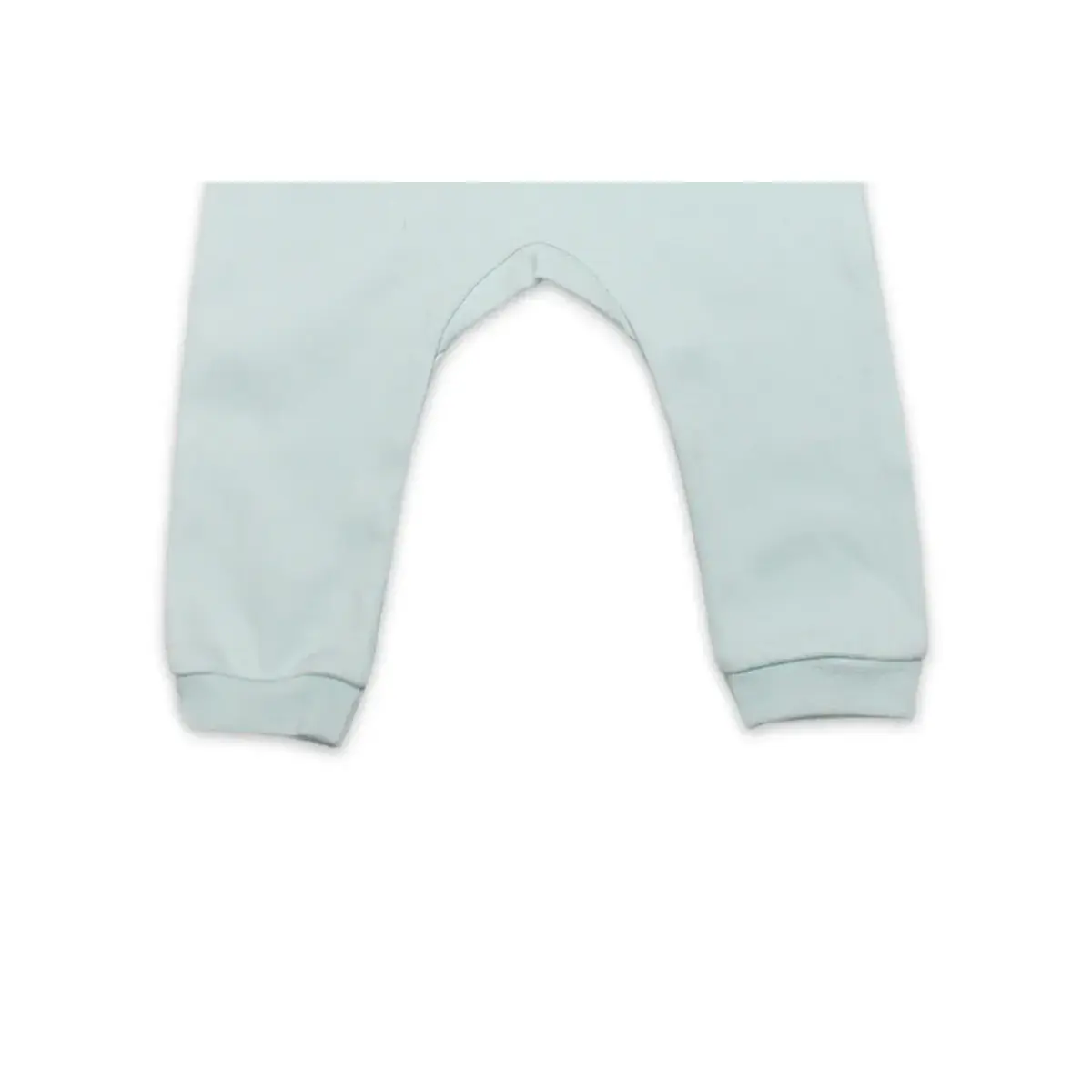 Bistyle Pantolon Patiksiz Hello World Mint - Ekru